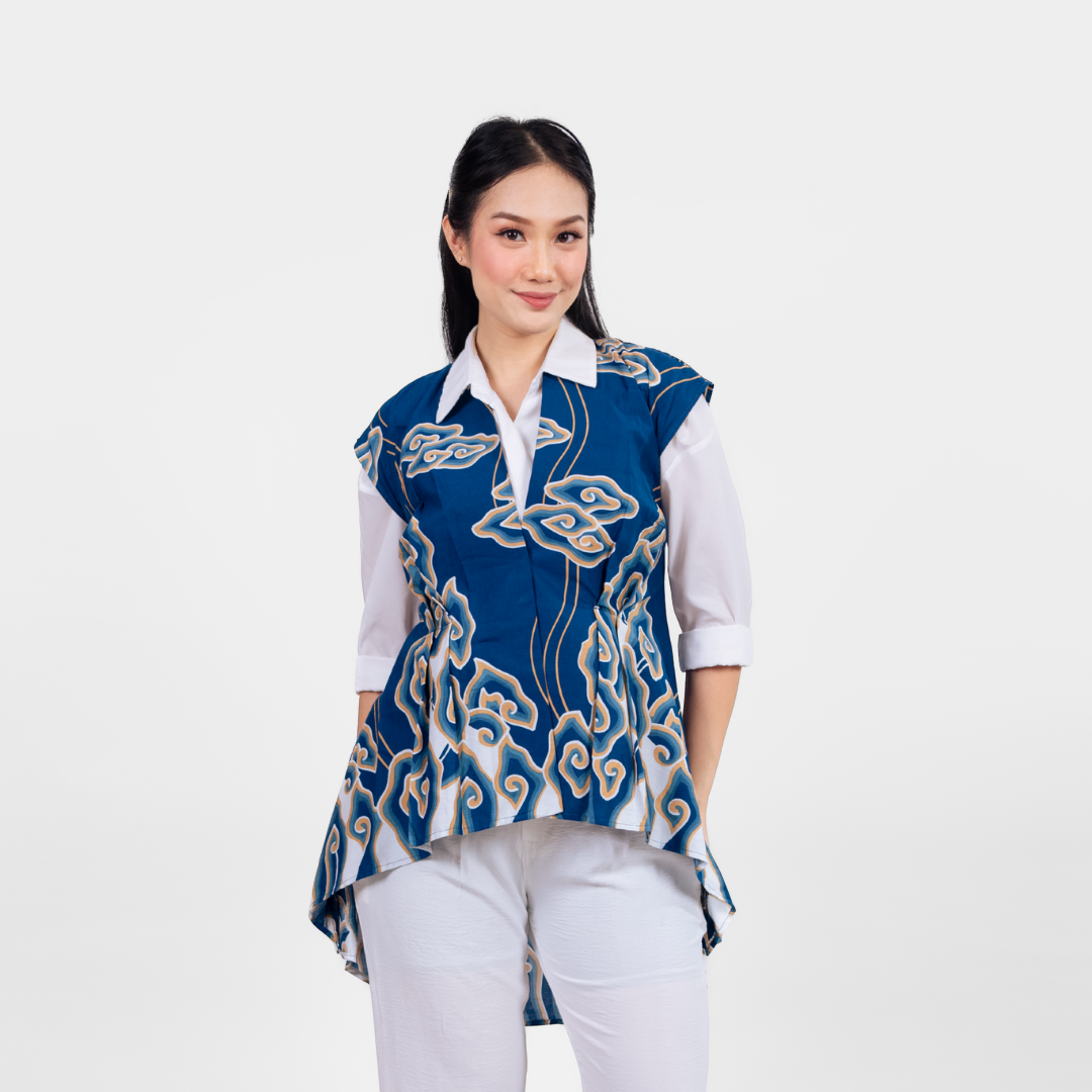 Batik Trusmi Batik Mega Mendung - Outer Linzhi