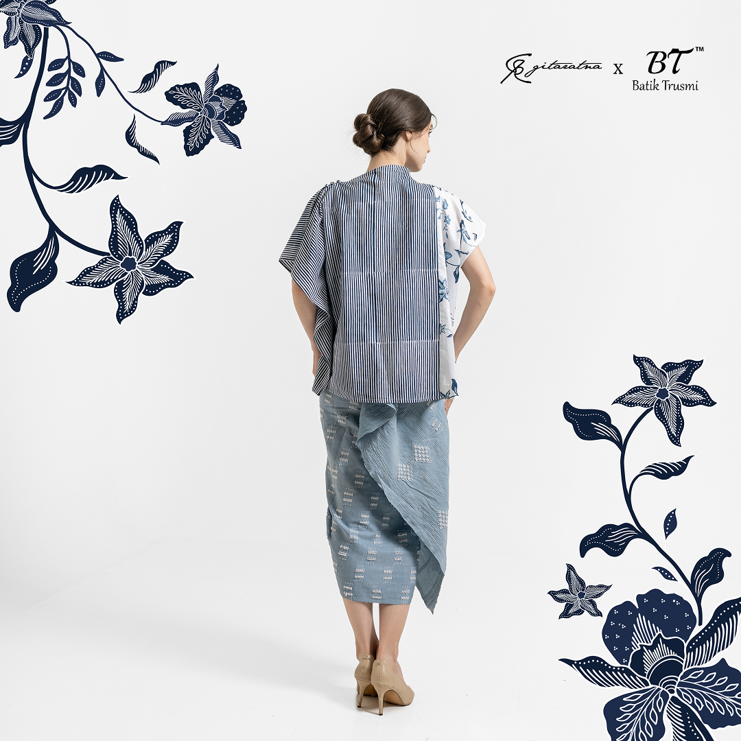 Batik Trusmi x Gitaratna Series - Outer Batik Puspa - Gambar 5