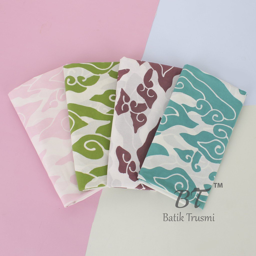 Batik Trusmi Kain Batik Tulis Mega Mendung Swarna A