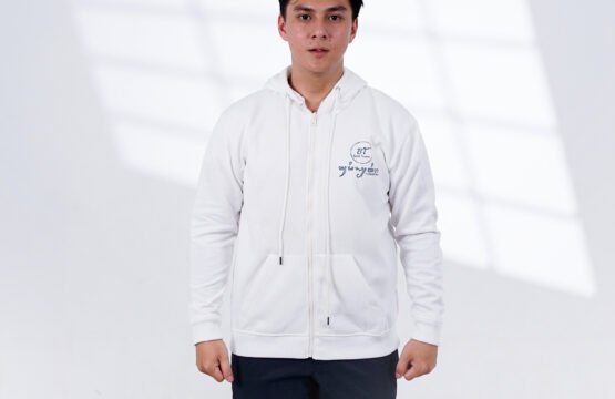 Batik Trusmi Jaket Batik Wayang Yudhistira Putih