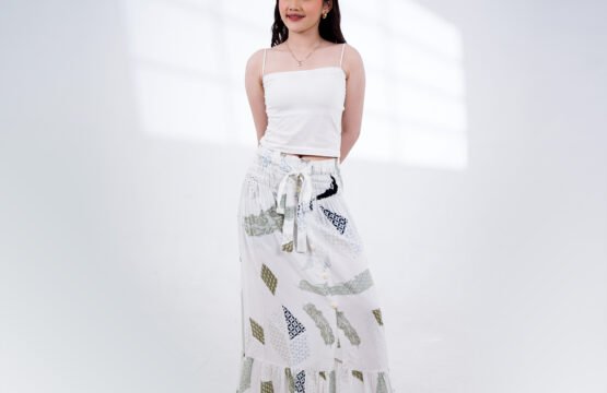 Batik Trusmi Rok Batik Motif Amour Hijau MJ