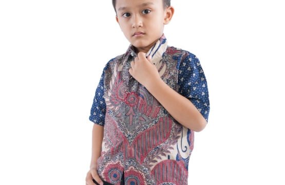 Batik Trusmi Hem Batik Anak Motif Satya