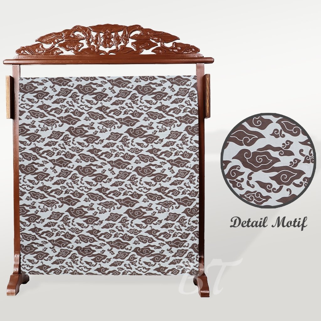 Batik Trusmi Motif Mega Mendung Kain Campur ALS – Beli 3 Lebih Murah - Gambar 2