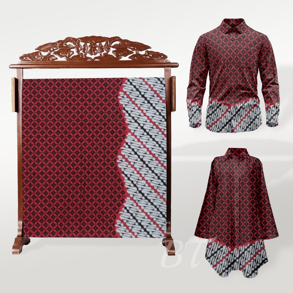 Batik Trusmi Kain Batik Panjang RG Seno Kawung ALS – Beli 3 Lebih Murah - Gambar 3