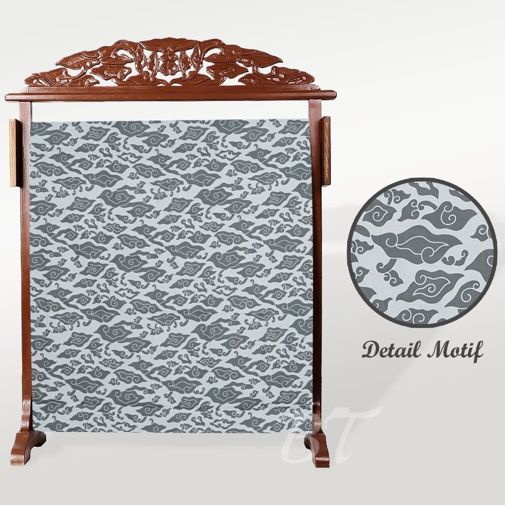 Batik Trusmi Motif Mega Mendung Kain Campur ALS – Beli 3 Lebih Murah - Gambar 4