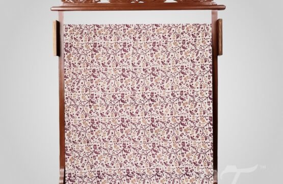 Batik Trusmi Kain Panjang Viscose Motif Bunga Rambat Ungu SPR