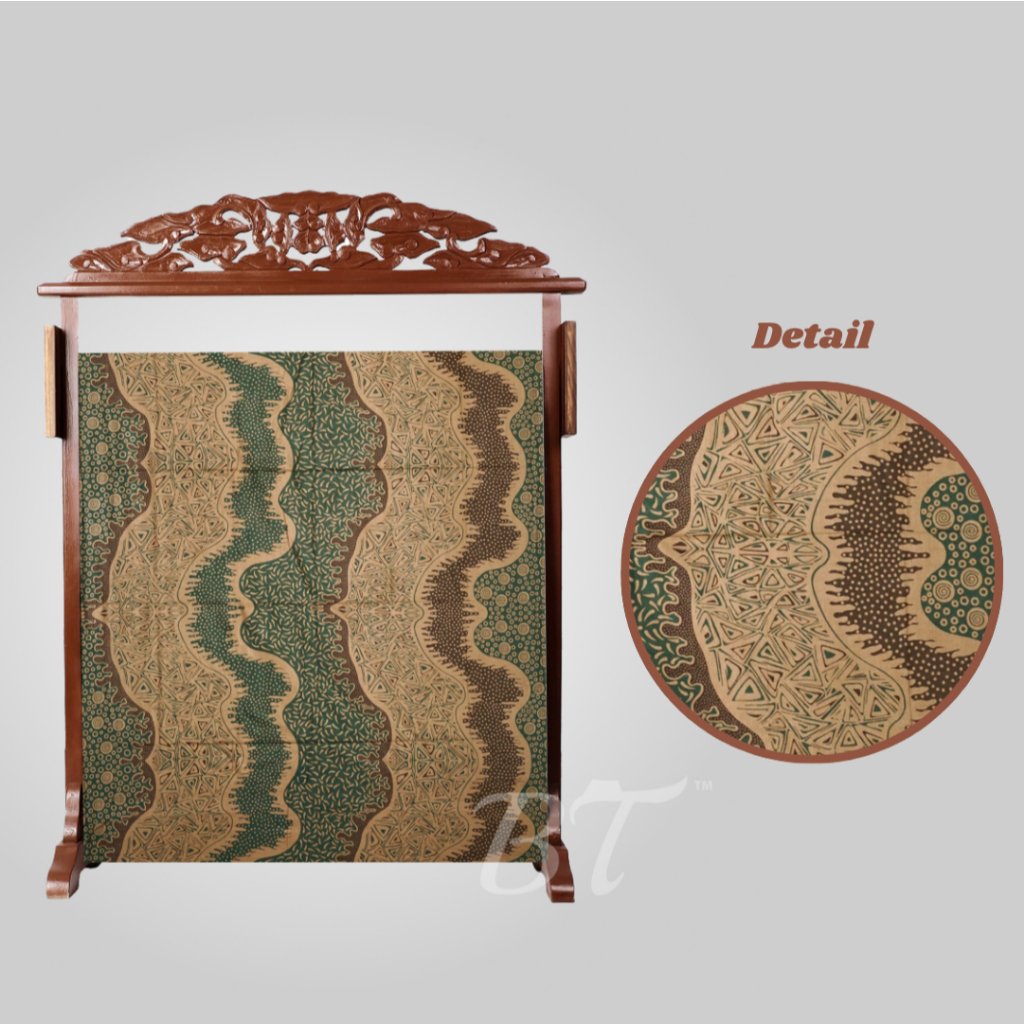 Batik Trusmi Kain Batik Motif Kombinasi Mega Mendung Piramid ALS – Beli 3 Lebih Murah - Gambar 3