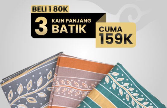 Batik Trusmi Bahan Kain Batik Motif Pagar Bunga ALS – Promo Beli 3 Lebih Murah