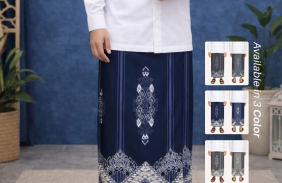 Batik Trusmi Sarung Mega Mendung - Motif Gunungan Kombinasi Parang
