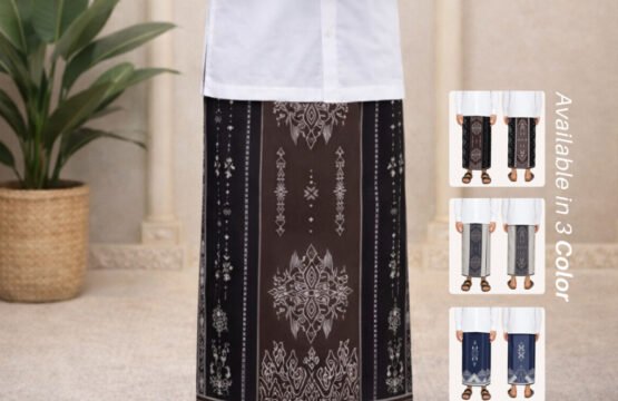 Batik Trusmi Sarung Motif Mega Mendung - Bahan Katun Tenn HBT