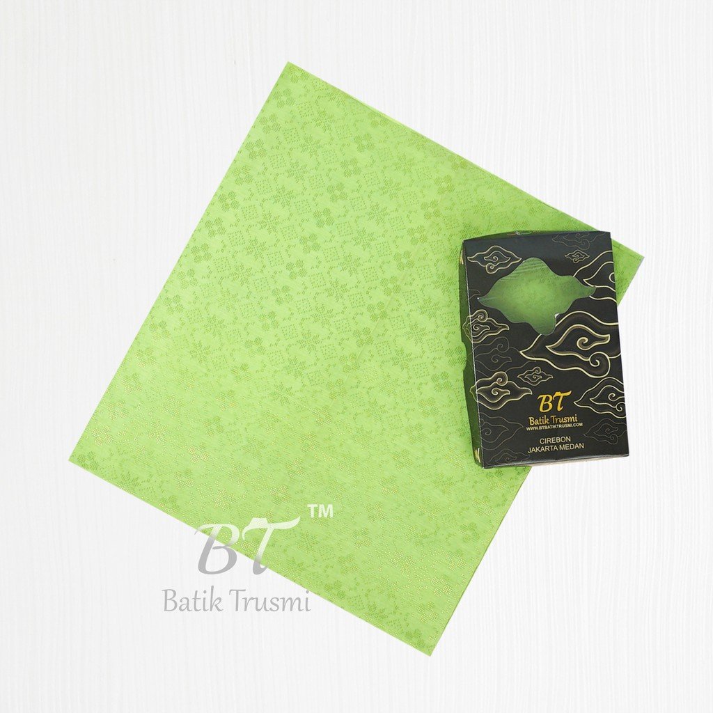 Batik Trusmi Kain Batik Bahan Doby Polos - Gambar 7