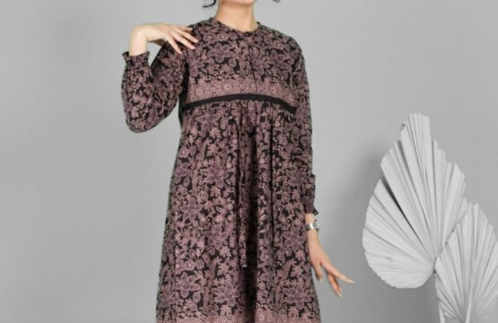 Batik Trusmi Tunik Batik - Motif Bunga Balian Encim