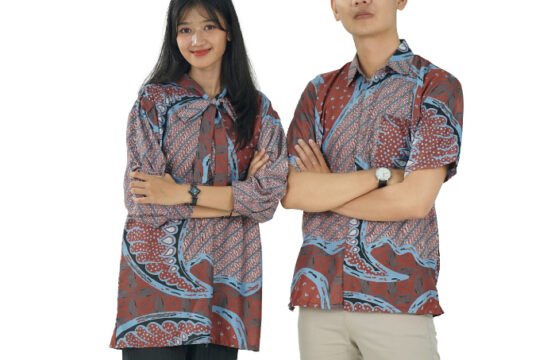 BATIK TRUSMI Set Couple Blouse & Hem CCNG BUL