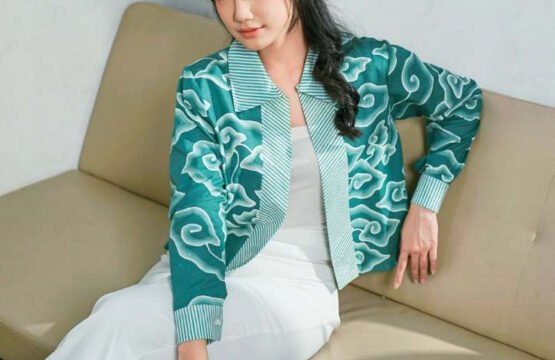Batik Trusmi Outer Panjang - Batik Tulis Mega Mendung Premium Elpis MYD