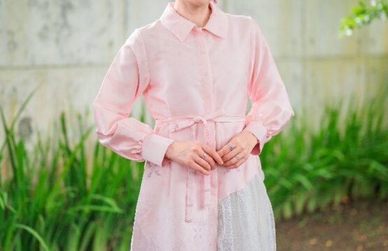 Batik Trusmi Tunik Selara Garatris Series Pink