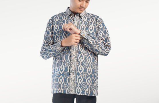 Batik Trusmi Atasan Kemeja Batik Cap Premium Thofu