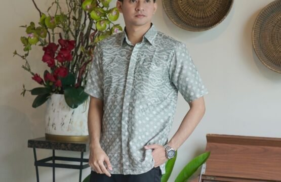 Hem Batik Hijau - Kalifa